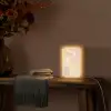 Golvende vormen - Abstract - pastel Light Box met kabel (Tafellamp) klein -sfeer4