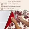 Tropisch - Geometrisch - Bordeauxrood keuken achterwand spatscherm klein 900 -spatscherm_NL