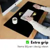 Kersen - Zwart - Goud - Chrome Muismat XXL klein -sfeer3