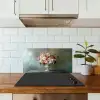 Orchidee - Boeket - Vaas - Bloemen keuken achterwand spatscherm klein -sfeer2