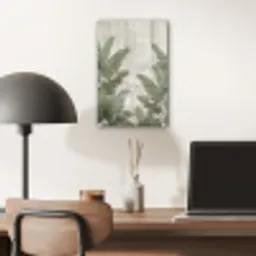 Bananenbladeren - Beton - Groen plexiglas 5mm klein -sfeer6