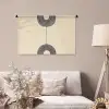 Geometrische bogen - Minimalistisch - Symmetrisch Wandkleed katoen middel -sfeer4