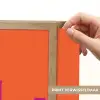 Oh la la - Oranje - Roze - Scheeflettertype Light Box met batterij (Wandlamp) middel -USP_websiteprintNL