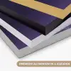 Donderwolk - Bliksemschicht - Licht - Blauw Textielframe zwart klein -USP_kleurenNL