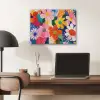 Bloemen - Kleurrijk - Stippen PET vilt klein -sfeer5