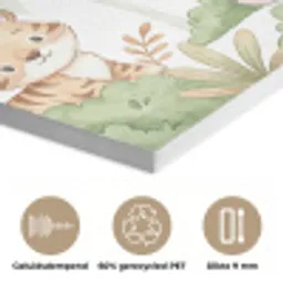 Dieren - Jungle - Pastel PET vilt klein -closeup_NL