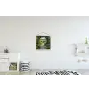 Doorkijk - Landschap - Natuur - Tuinboog - Bloemen textielposter latten blank klein -kinderkamer
