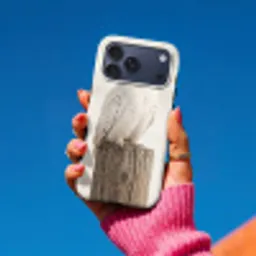 Sneeuwuil - Paal - Winter - Portret - Majestueus Toughcase MagSafe Apple iPhone 17 Pro Max klein -Sfeer1V