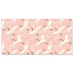 Kraanvogels - Bloesem - Roze Balkonbeschermer Duitsland klein 596 -zz_3d