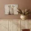Giraffen - Cartoon - Crème PET vilt klein -sfeer4
