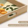 Citroenen - Glas - Tafelkleed - Geblokt Dienblad Rechthoek middel -USP_HandgreepNL