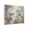Kolibrie - Vogels - Bloemen - Planten PET vilt klein -3d