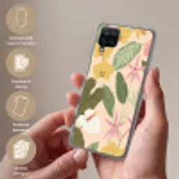 Patroon - Bloemen - Kleurrijk Telefoonhoesje Samsung Galaxy A12 klein -sfeer3_NL