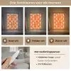 Patroon - Retro - Oranje Light Box met kabel (Tafellamp) klein 925 -USP_lichtkleurNL
