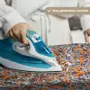 Blauw - Waterverf - Chaos Wandkleed katoen klein 269 -sfeer9