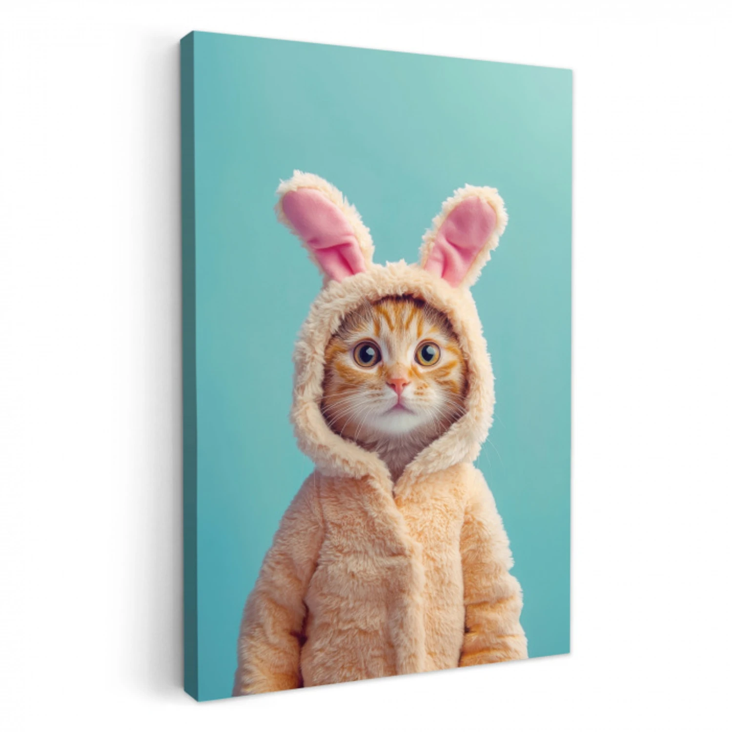 Paashaas - Kat - Kostuum KitchenYeah - Keuken - Canvas klein -3d
