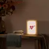 Hart - Rood - Bloem - Moeder Light Box met kabel (Tafellamp) klein -sfeer4