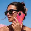 Zebraprint - Roze - Oranje - Dierenprint Toughcase MagSafe Apple iPhone 17 klein -Sfeer2V