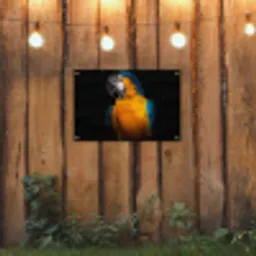 Dieren - Papegaai - Vogel tuinposter los doek klein -sfeer1