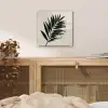 Palmblad - Subtiel - Groen - beige plexiglas 5mm klein -sfeer4