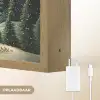 Feestboom - Winterhemel - Kleurrijk Light Box met batterij (Wandlamp) middel -USP_websiteoplaadbaarNL