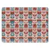Vintage - Motief - Kleurrijk muismat rubber klein 262 -3d
