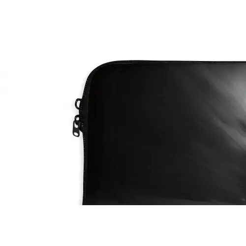 Golfbal - Wazig - Zwart laptophoes neopreen klein -detail