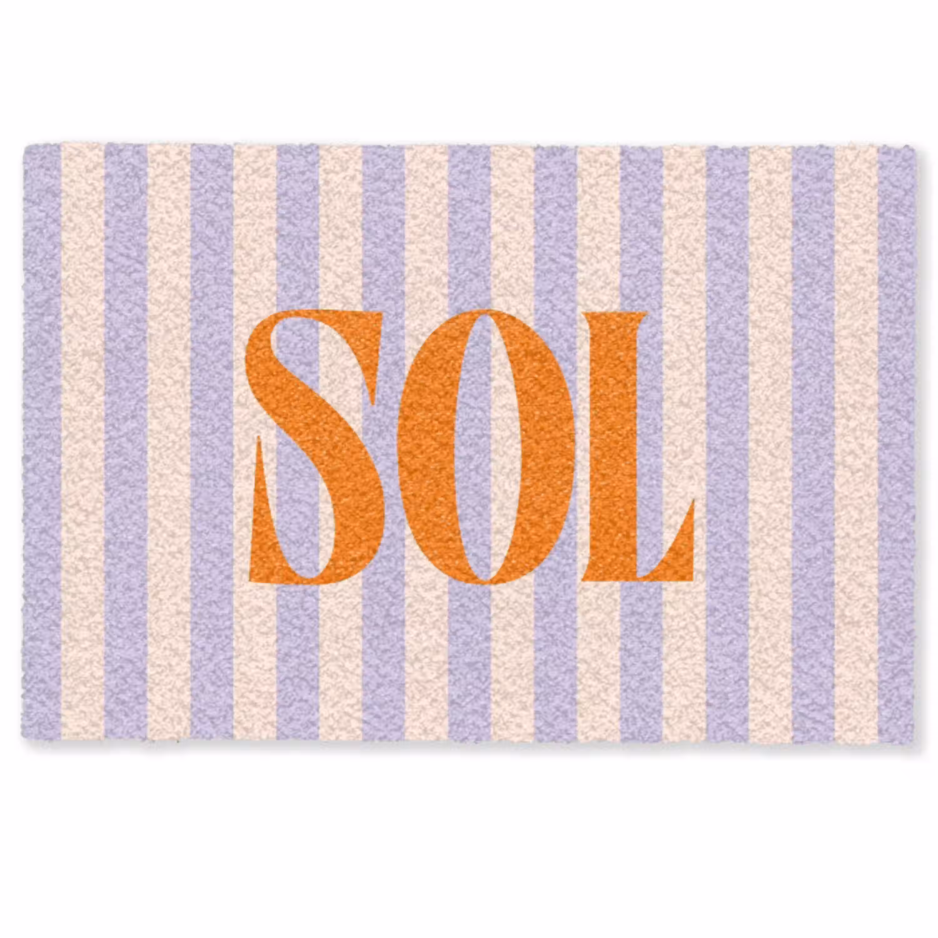 Lila - Oranje - Strepen - Sol Deurmat klein -zkaufland3d