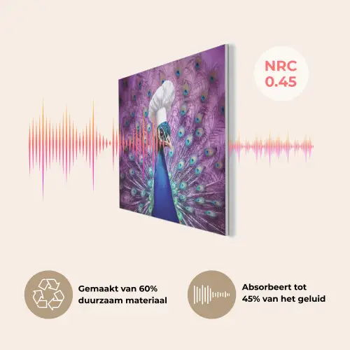 Pauw - Koksmuts - Cool - Paars PET vilt klein -USP_NL