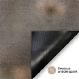 Zonnehoed - Droogbloemen - Geel - Warm Deurmat klein -antislip_FR