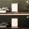 Wolkenstructuur - Roze - Marmer Light Box met kabel (Tafellamp) klein 925 -sfeer3