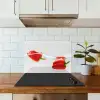 Splash - Groente - Rood keuken achterwand spatscherm klein -sfeer2