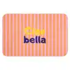 Verticaal - Strepen - Oranje - Ciao bella Badmat klein -3d