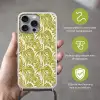 Palmblad - Patroon - Groen Hoesje iPhone 16 Pro Max met koord klein 804 -sfeer2_NL