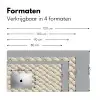 Touw - Gebreid - Beige Muismat XXL klein 681 -sfeer5