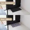 Disco - Blauw - Patroon Deurmat klein 898 -voor-na_NL