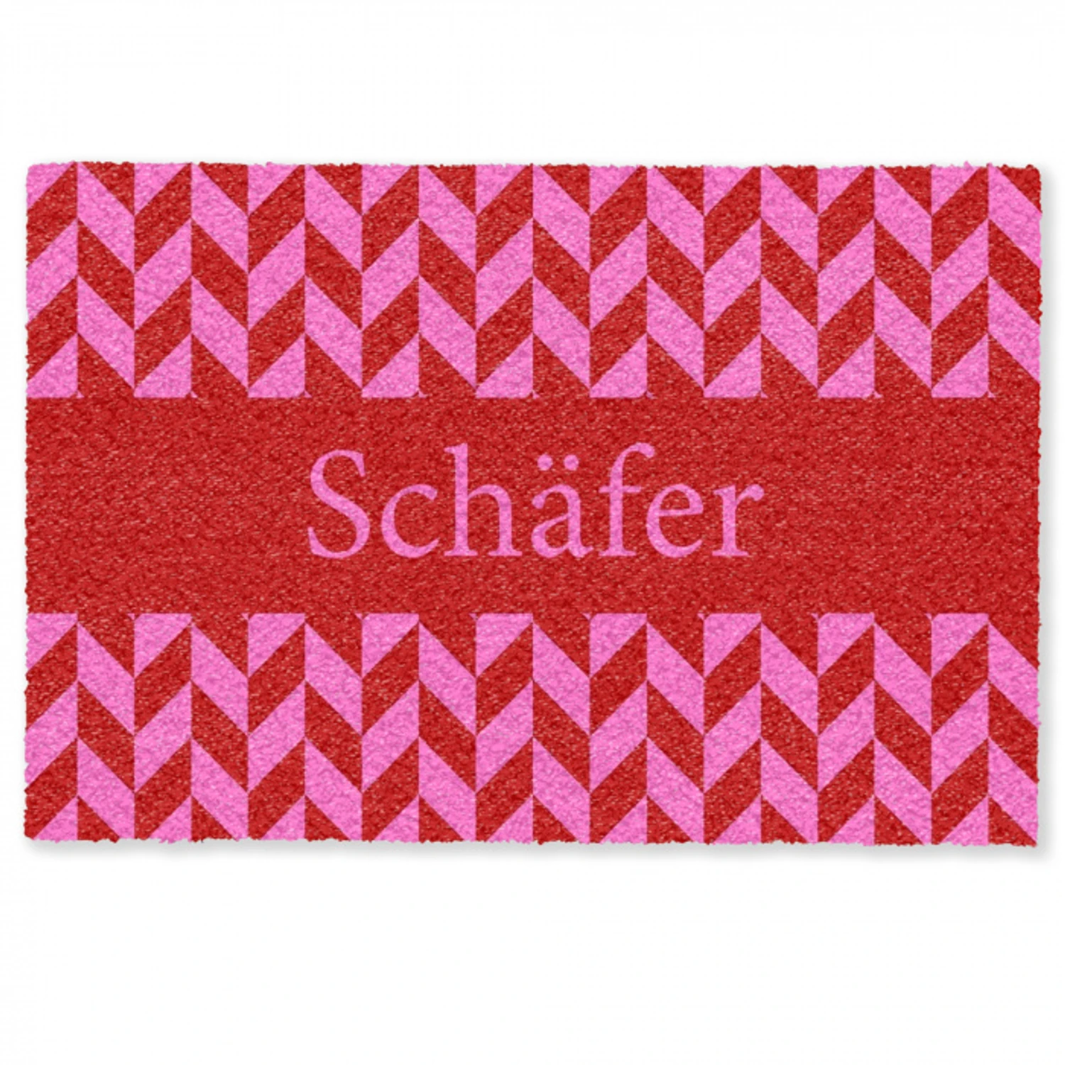 Familie – In – Muster – Geometrisch Deurmat klein -zkaufland3d