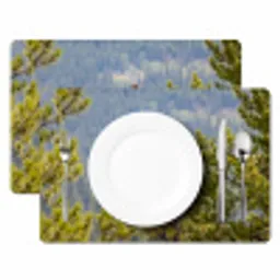 Uil - Oehoe - Bomen - Natuur Placemat vinyl groot -zzsfeer2_Kitchenyeah-website