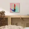Lippenstift - Rood - Penseelstreken aluminium wit klein -sfeer3