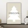 Kerstboom - Japandi - Christmas - Beige canvas 2cm klein -sfeer6