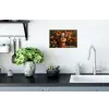 Vrouwen - Bloemen - Modern - Bril - Abstract Muursticker klein -keuken