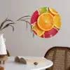 Fruit - Kleurrijk - Close up Wandcirkel behangsticker klein -sfeer3
