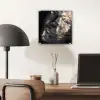 Vrouw - Goud - Zwart - Verf - Luxe plexiglas 5mm klein -sfeer6