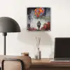 Jongen - Ballonnen - Gebouwen - Kunst plexiglas 5mm klein -sfeer6