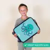 Octopus - Water - Blauw Kinderkoffer - Zwart klein -sfeer4_NL