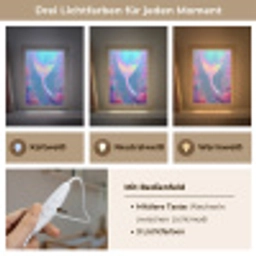 Zeemeerminnenstaart - Koraal - Water Light Box met kabel klein -USP_lichtkleurDE