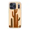 Cactus - Woestijn - Zand - Bruin Telefoonhoesje iPhone 17 Pro klein -3d