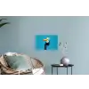 Tucan - Sokkel - Vogel - Koksmuts Muursticker klein -plant