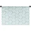 Groen - Geometrie - Patronen - Abstract Wandkleed katoen klein 269 -zz3d