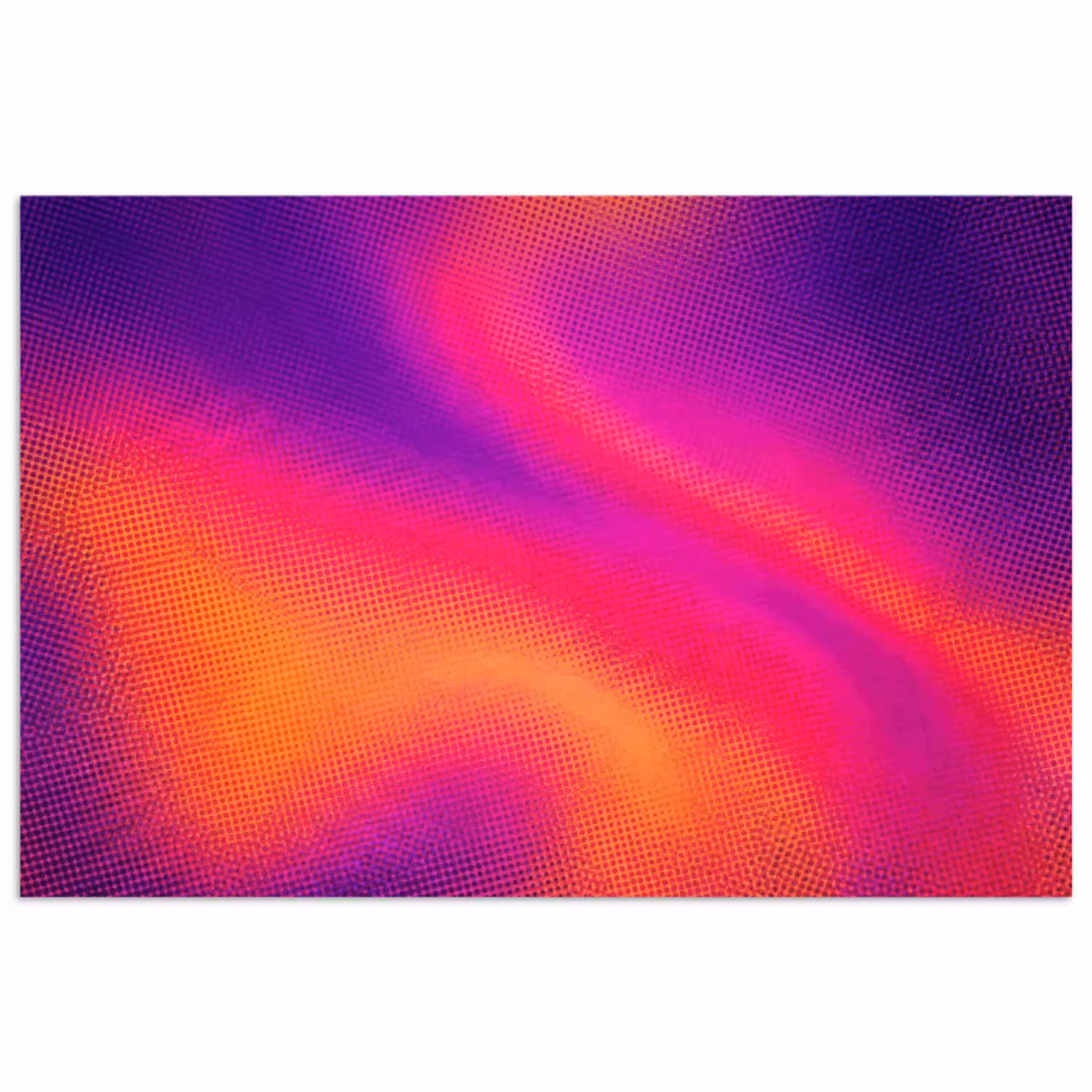 Abstract - Patroon - Kleurverloop poster papier klein -3d